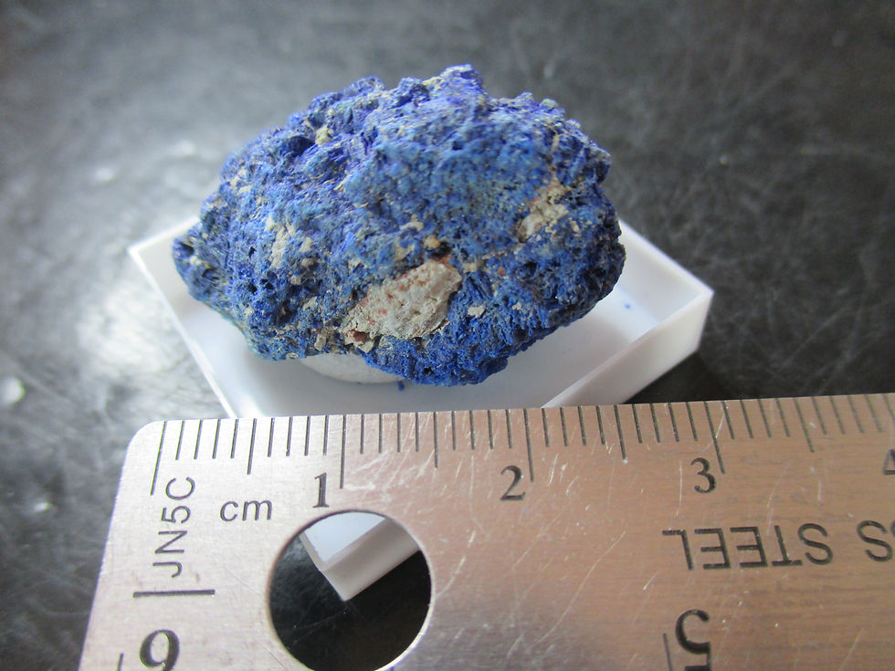 Miniature : Azurite, Florence, Arizona, U.S.A.