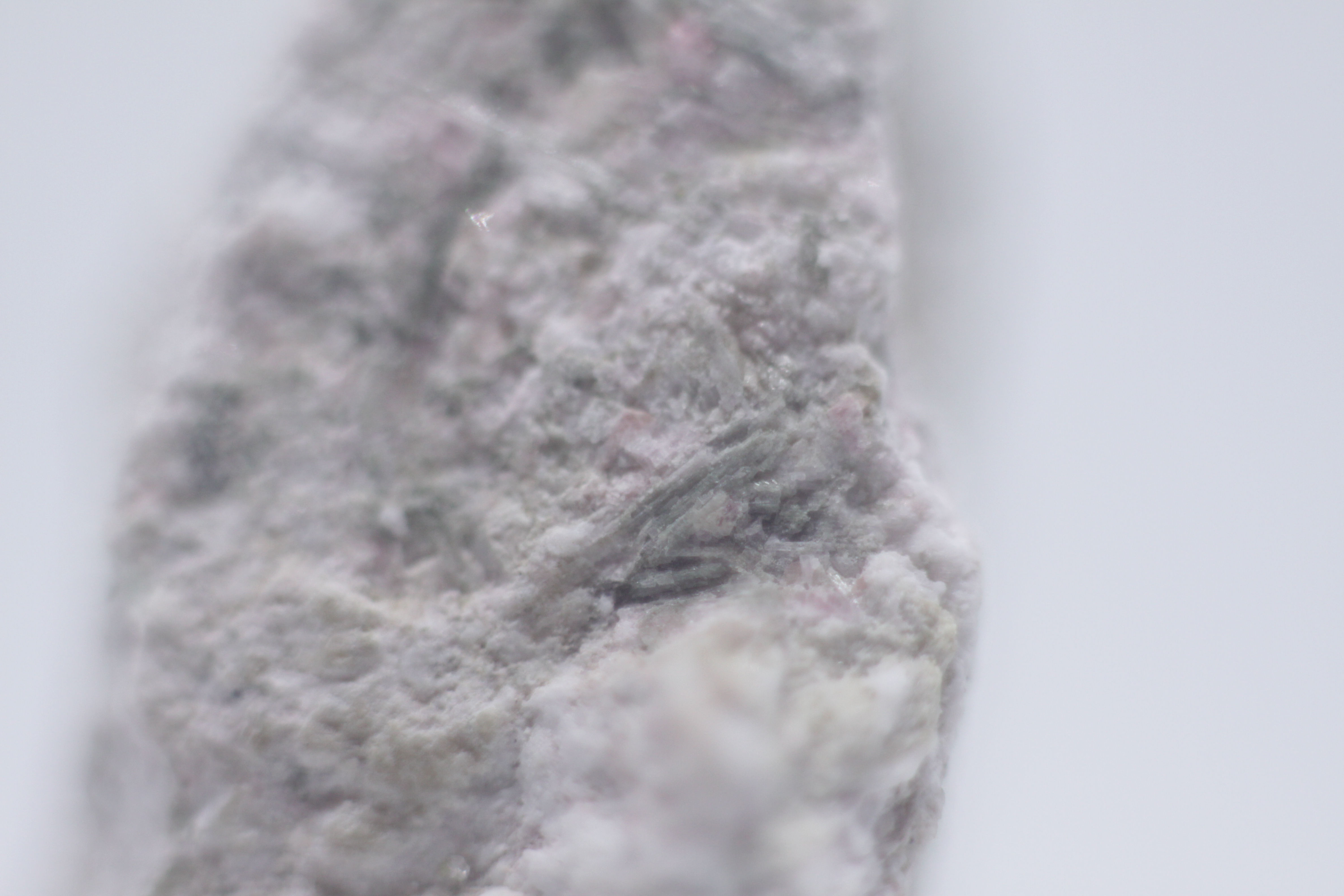 Thulite cristallisée - Thulite with cristals / Mine Jeffrey / Asbestos