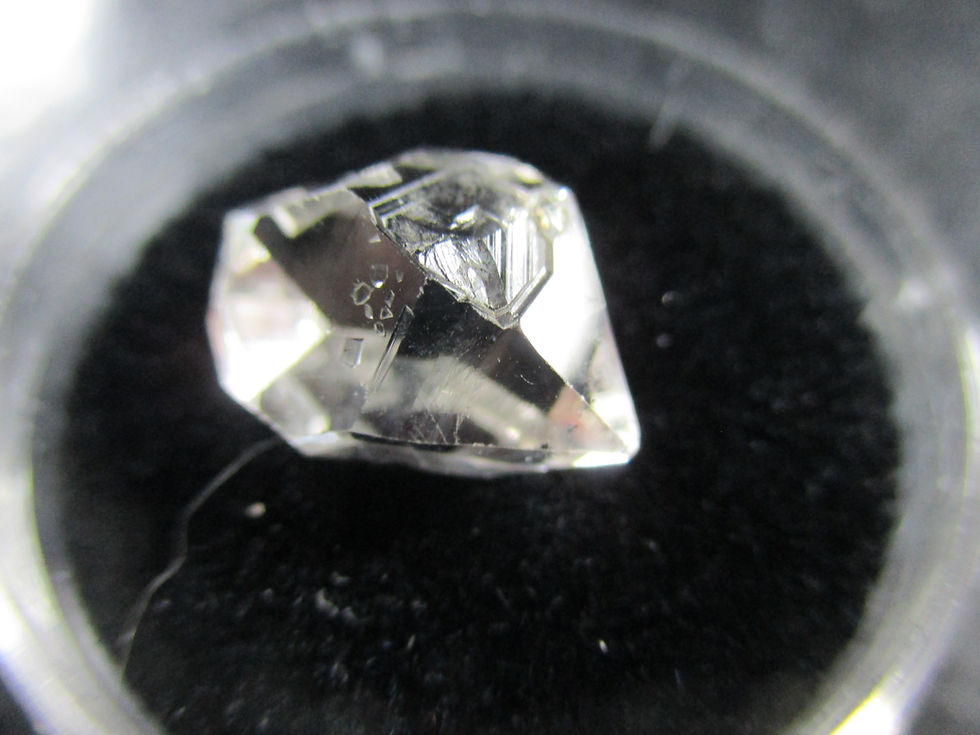 Miniature : Quartz ''diamant Herkimer'', New York
