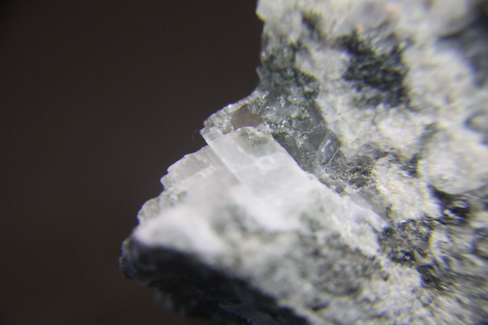 Miniature : Clinochlore et Grenat, Mine Jeffrey, Asbestos