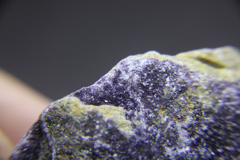 Miniature : Fluorite, Autoroute 17, Rossport, Ontario