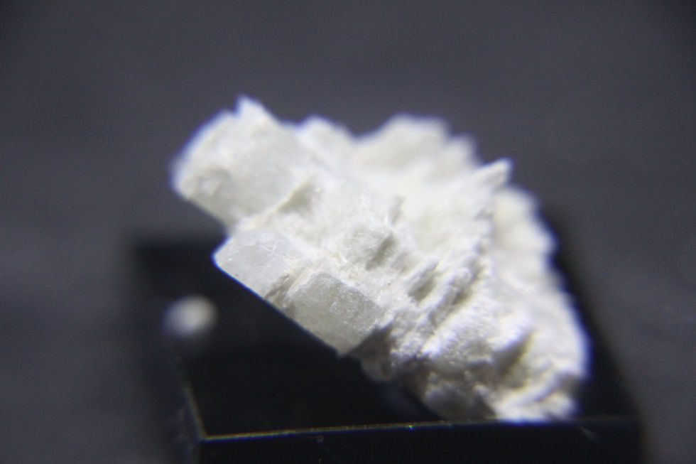 Miniature : Pectolite, Mine Jeffrey, Asbestos