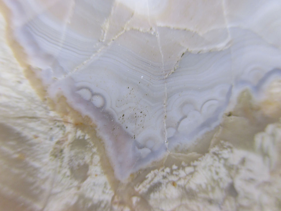 Miniature : Agate polie, Mont Lyall, Gaspésie, Québec