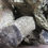 Miniature : Perimorphose de Pyrite et Marcassite sur Baryte, Oumjerane, Maroc