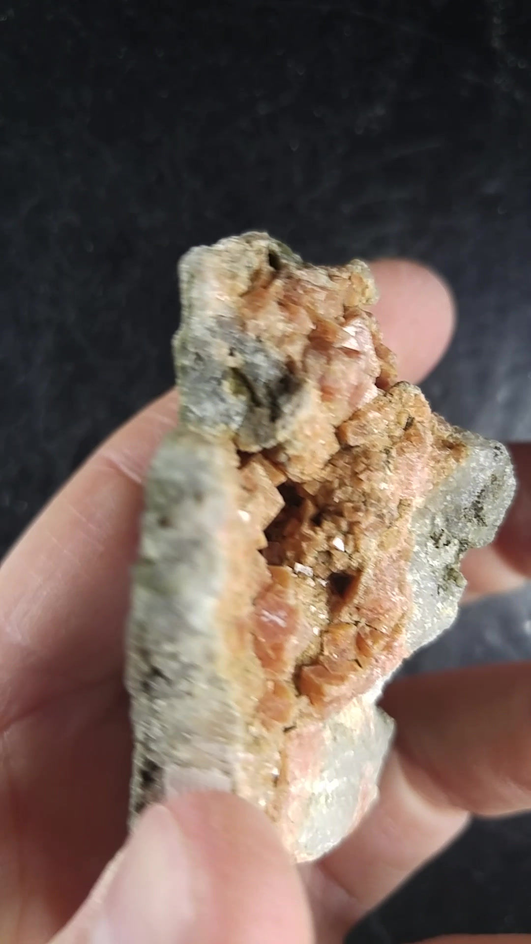 Chabazite, Parrsboro, Nouvelle-Écosse