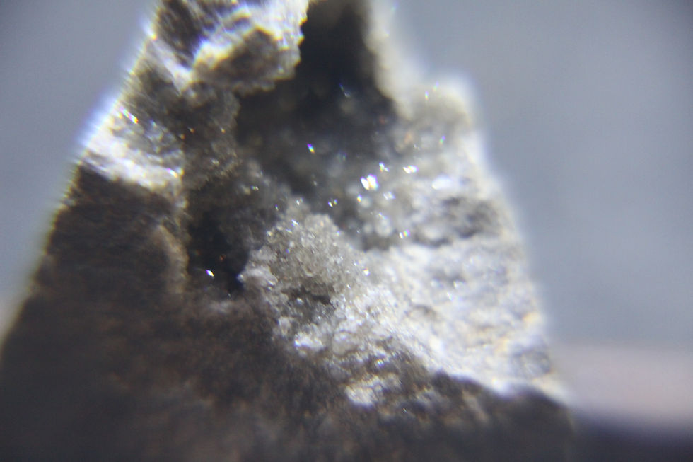 Miniature : Quartz (Druse), Herkimer, new-York, U.S.A.
