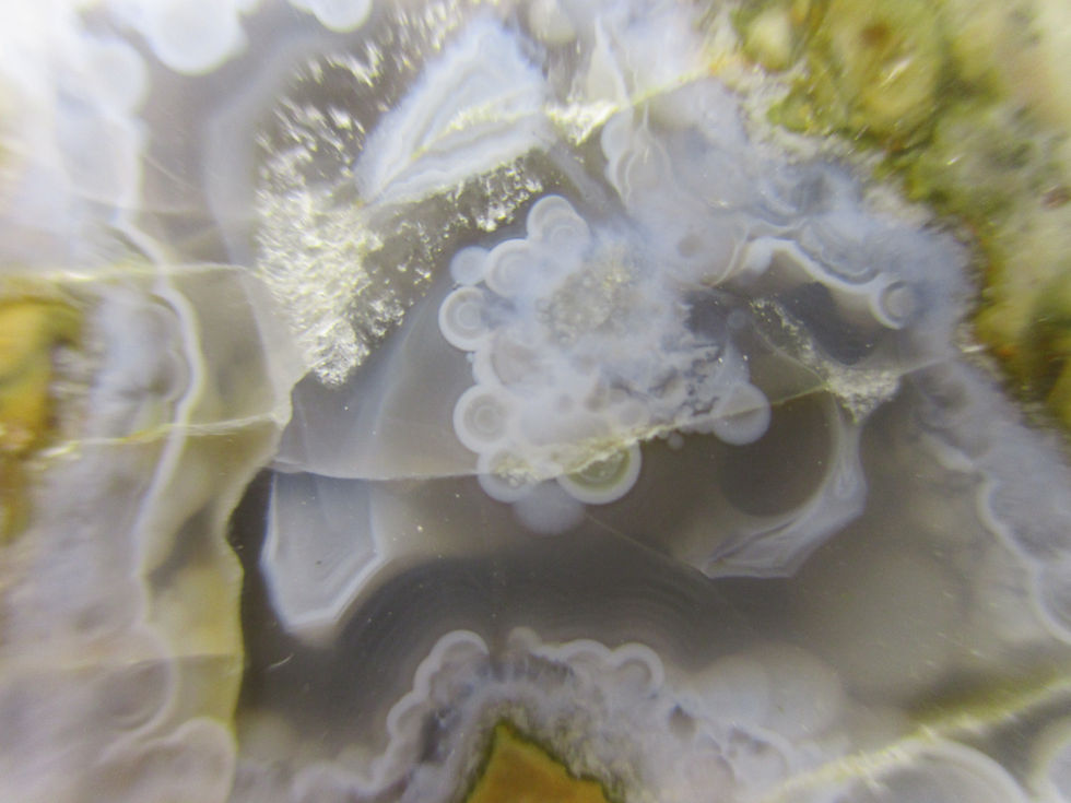 Miniature : Agate polie, Mont Tuzo, Gaspésie, Québec