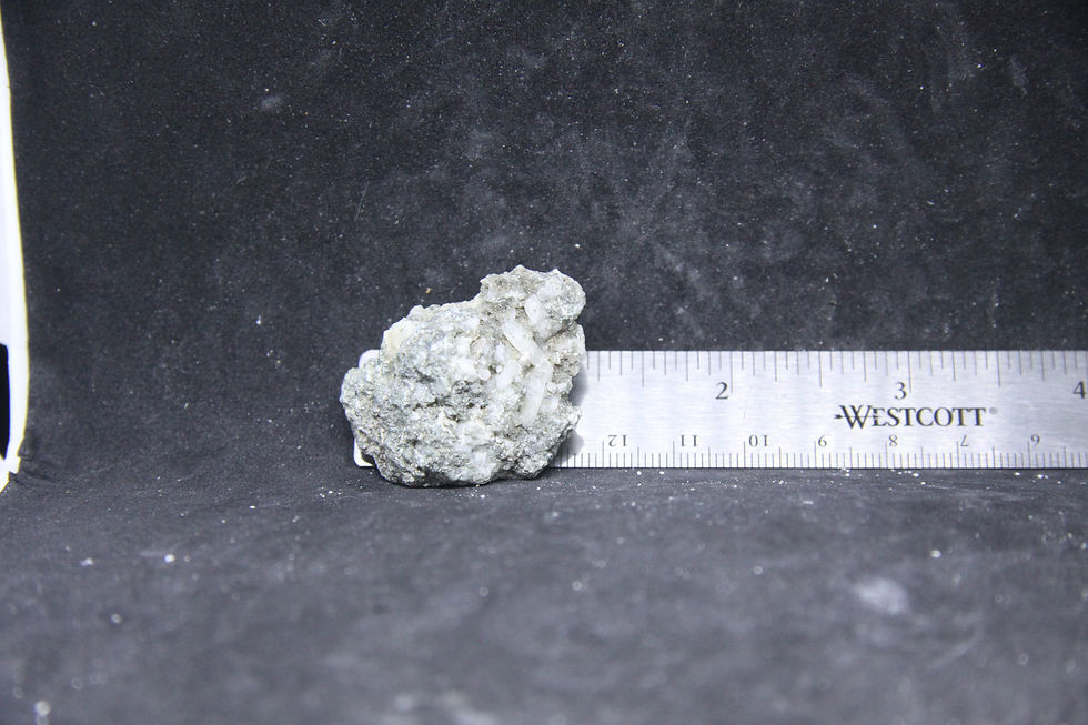 Miniature : Prehnite. Mine Jeffrey, Asbestos