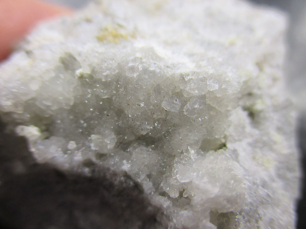 Miniature : Welloganite, Carriere Francon, Montreal