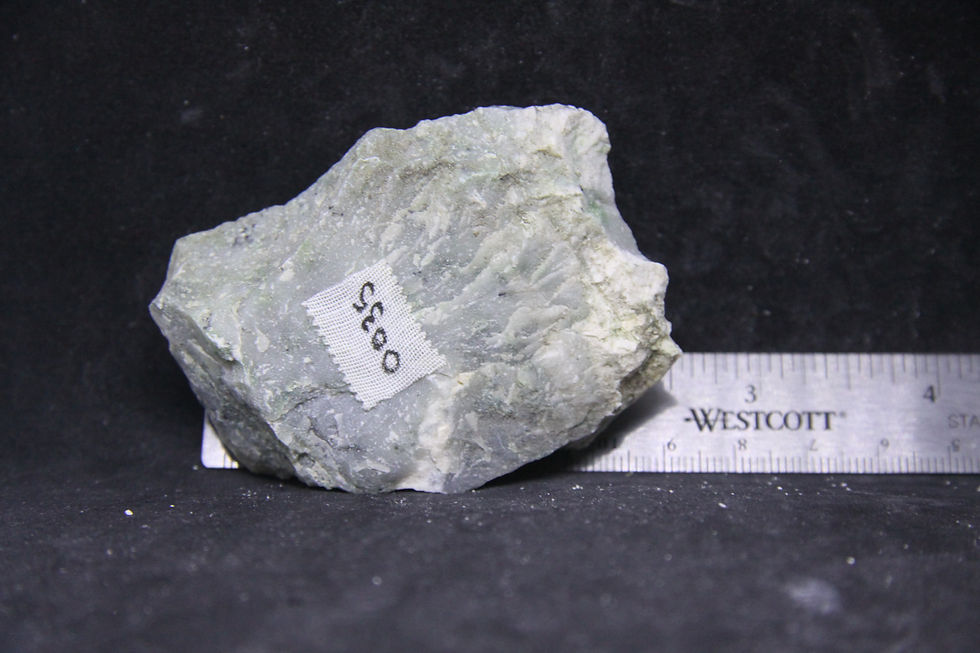 Nephrite (variété de jade), Mine Jeffrey, Asbestos