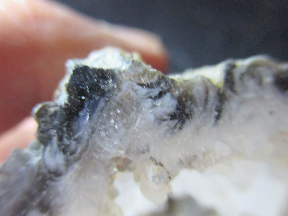 Miniature : Quartz (demi geode), Mexique