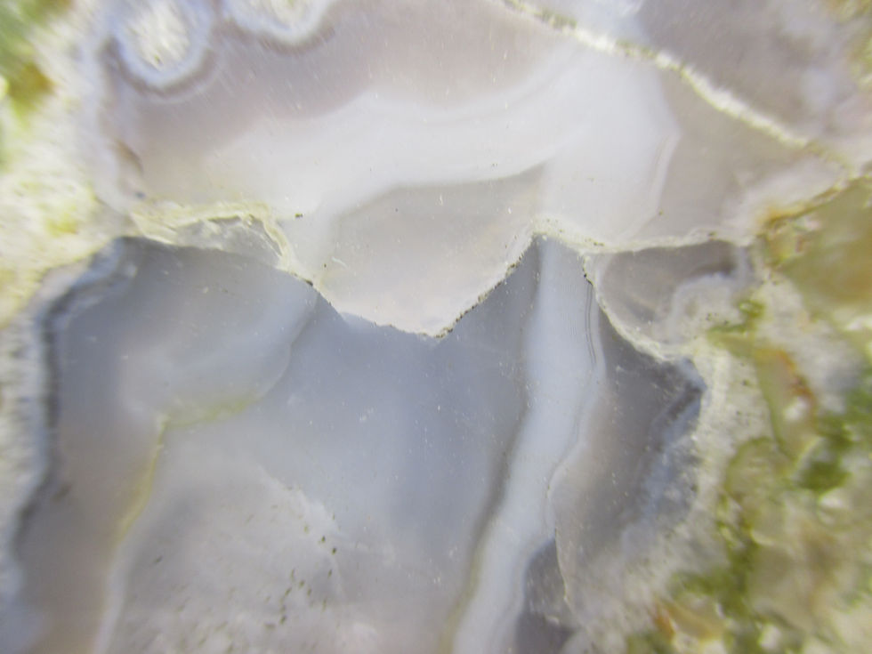 Miniature : Agates (paire polie), Mont Tuzo, Gaspésie, Québec