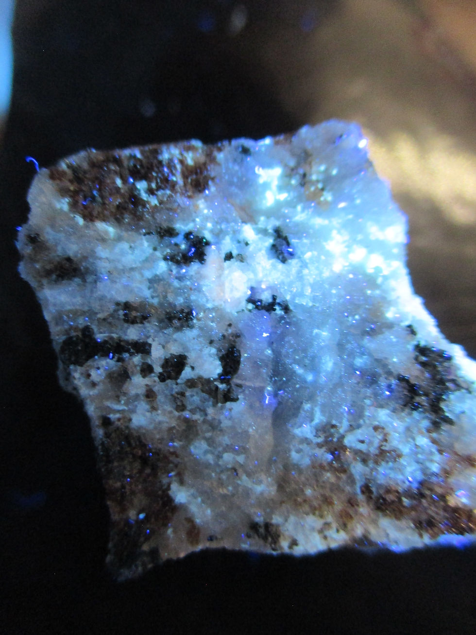 Miniature : Scapolite et Titanite, Travaux Aut. 5, Outaouais