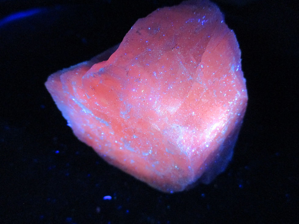 Miniature : Calcite (fluorescente), Boulder Creek, Thunder Bay