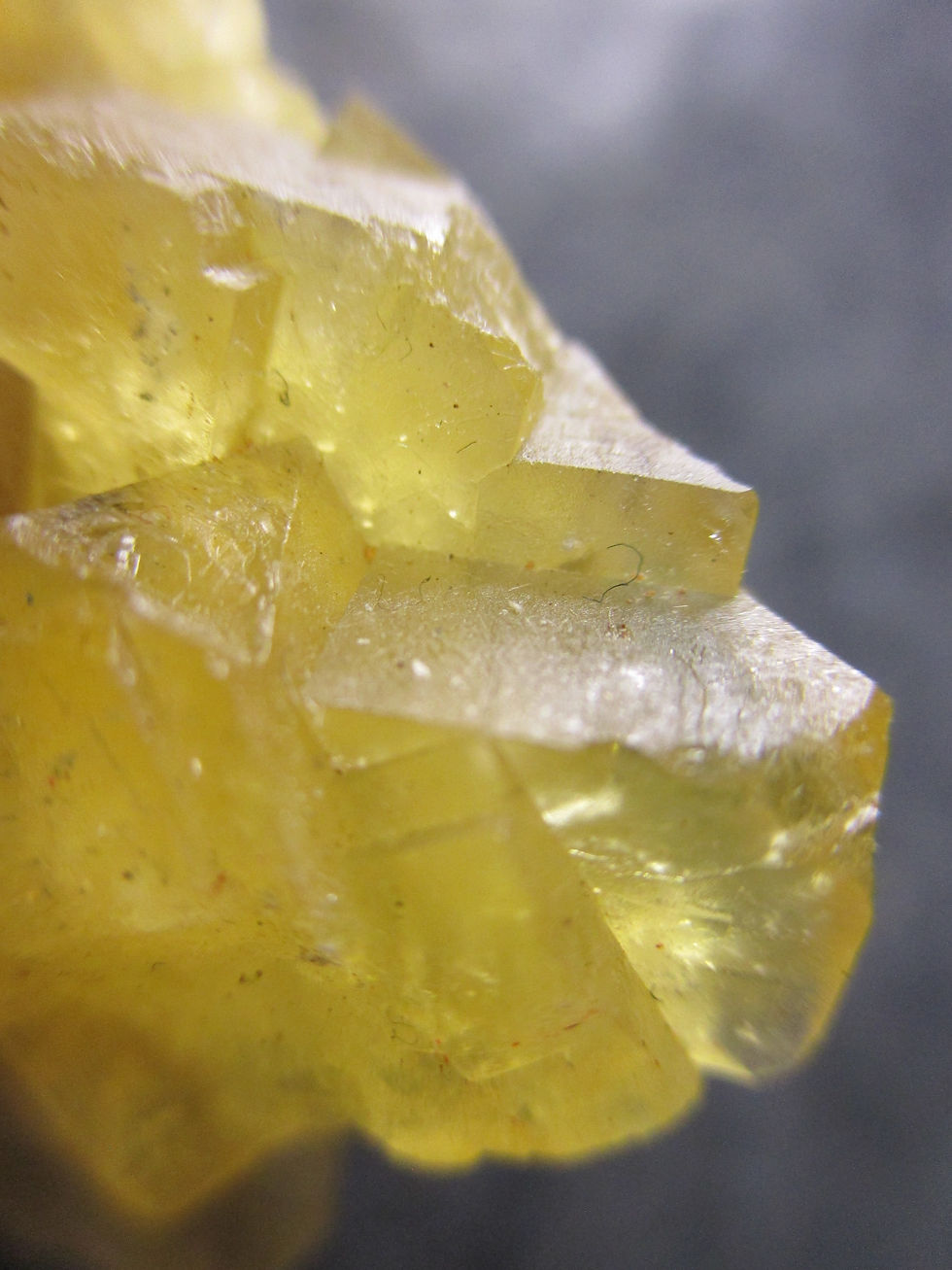 Miniature : Fluorite (fluorescente), Aouli, Maroc