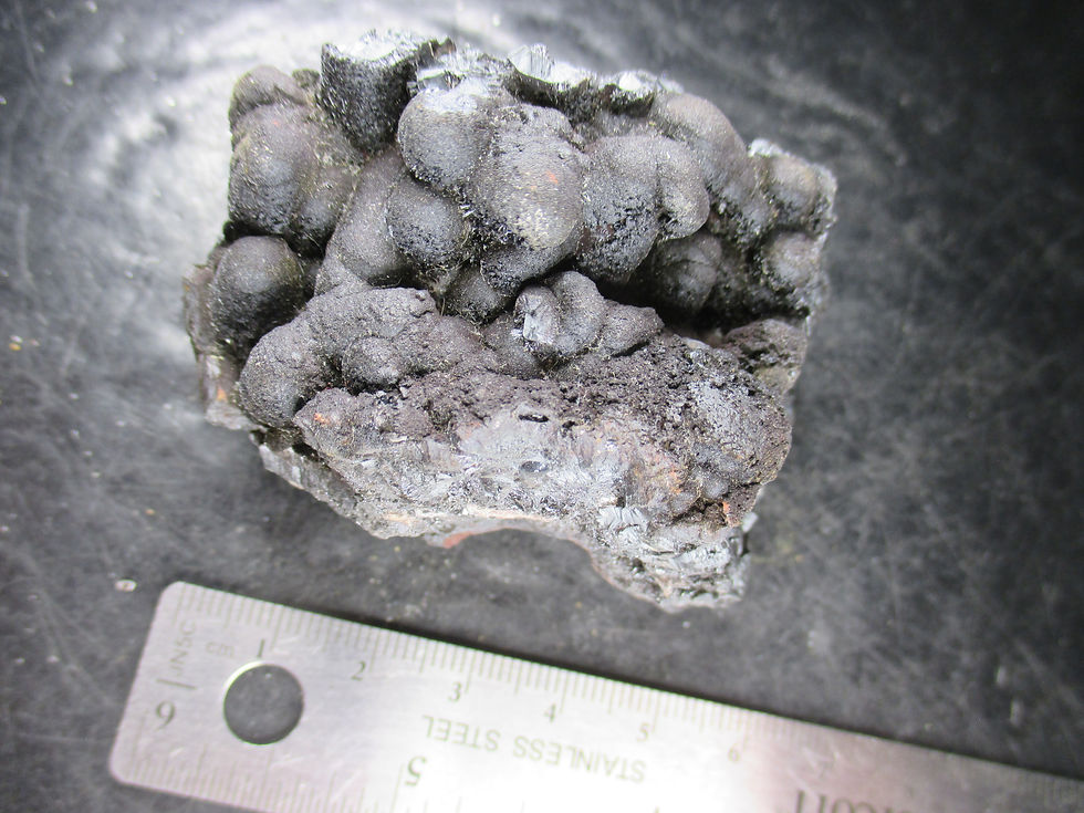 Miniature : Goethite et Hématite, Truro, Nouvelle-Écosse