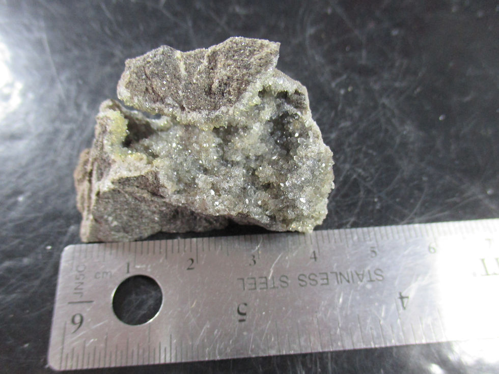 Miniature : Quartz (Druse), Herkimer