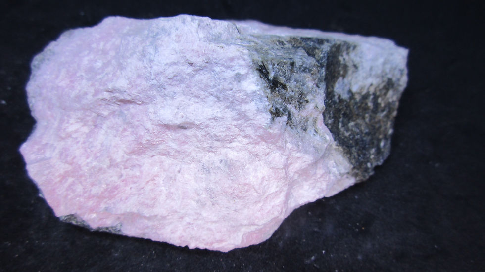 Miniature : Thulite / Mine Jeffrey / Asbestos