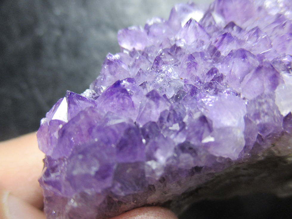 Miniature : Améthyste, Mine Blue-Point, Thunder Bay, Ontario