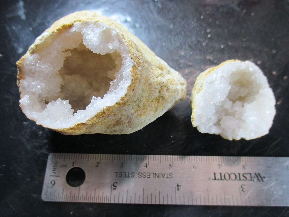 Miniature : Quartz (Geode), Maroc