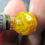 Miniature : Pendentif ampoule, Orpiment