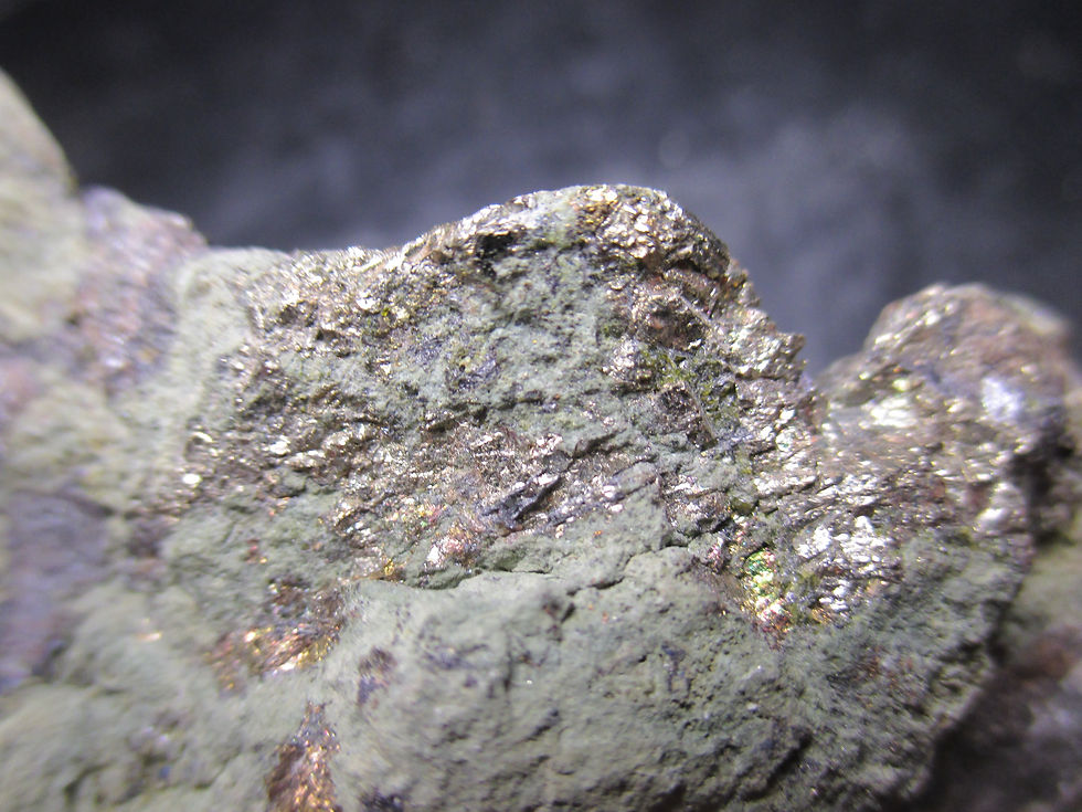 Miniature : Bornite, Carrière du rang 15, St-Pierre-de-Broughton, Québec