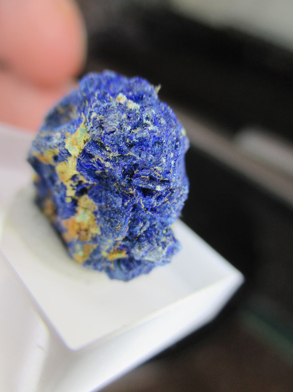 Miniature : Azurite, Florence, Arizona, U.S.A.