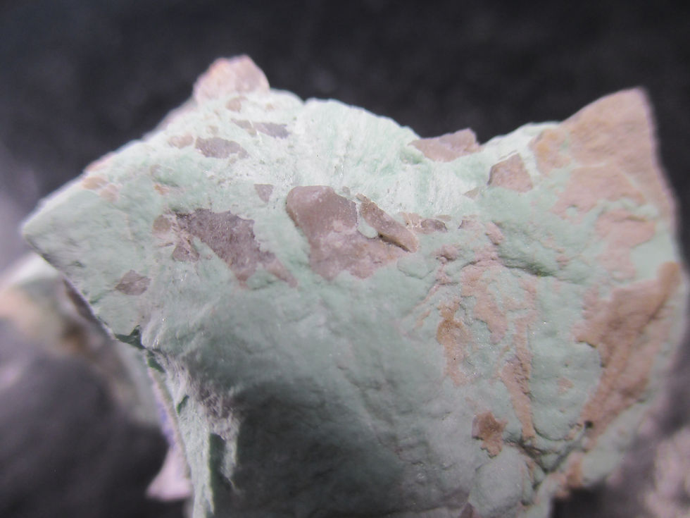 Miniature : Variscite, Lucin District, Box Elder Co. Utah, U.S.A.