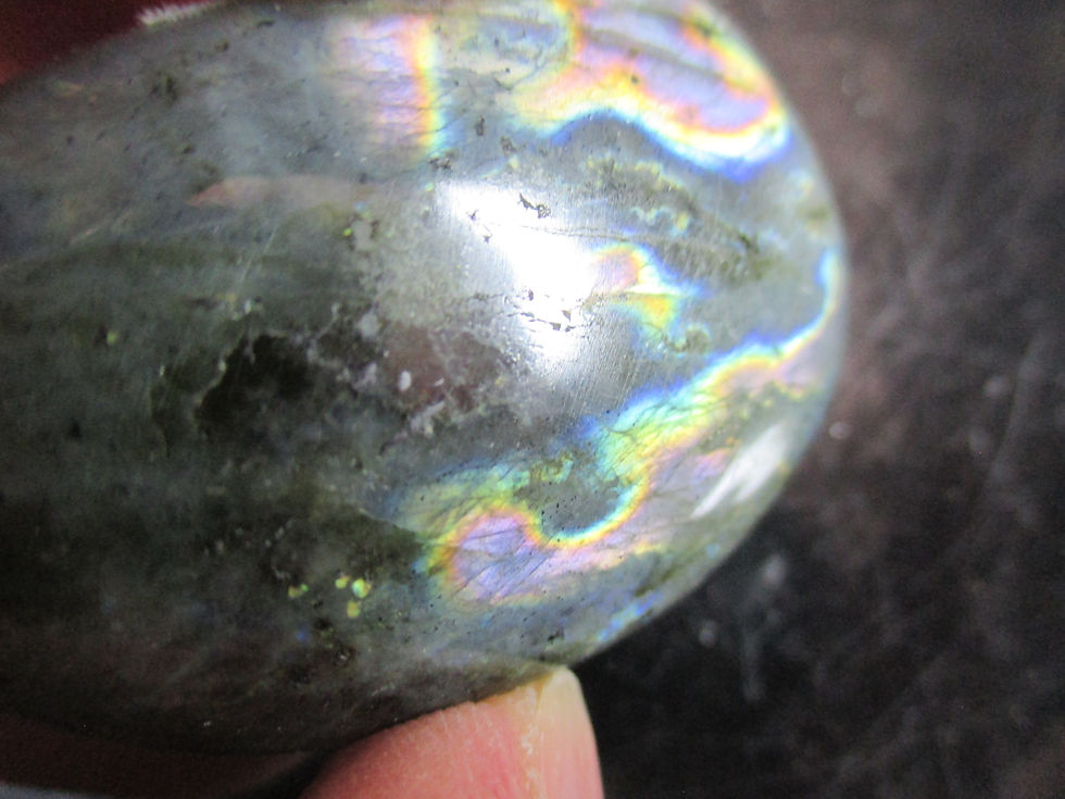 Miniature : Labradorite (galet poli), Madagascar