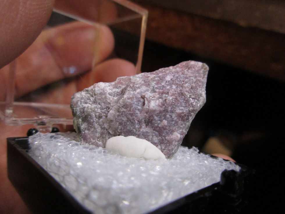Miniature : Dumortierite / Louvicourt
