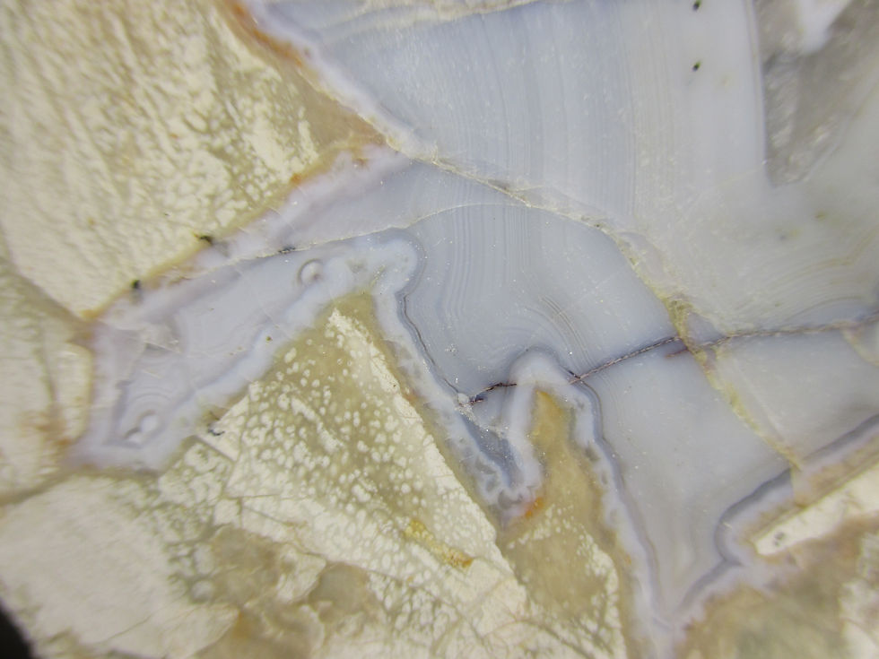 Miniature : Agate polie, Mont Lyall, Gaspésie, Québec