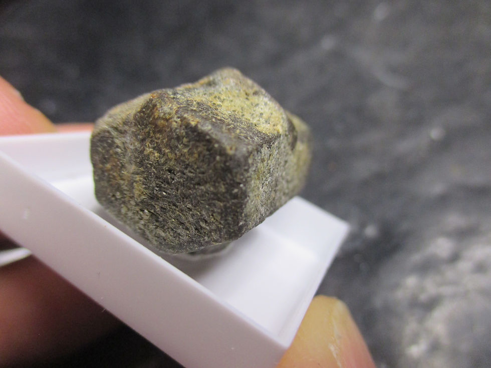 Miniature : Staurolite, Coray, Bretagne, France