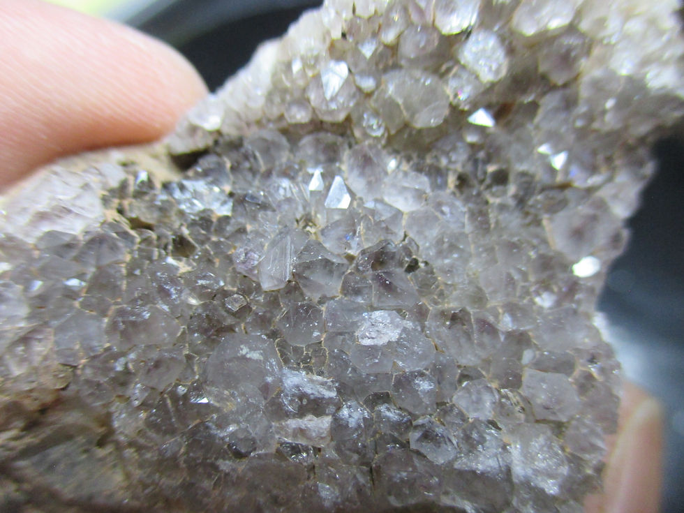 Miniature : Quartz fumé, Mine Blue Point, Thunder-Bay
