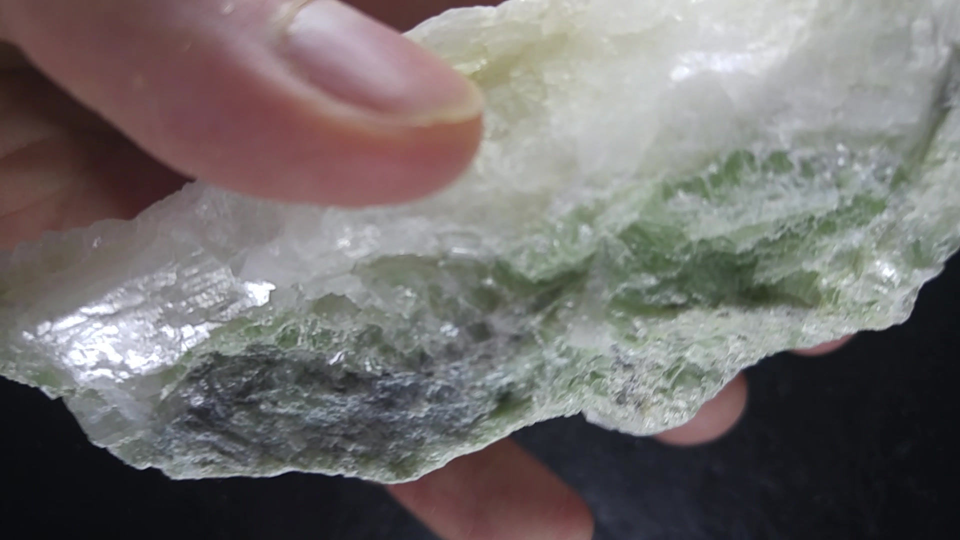Talc et Calcite, Carrière du rang 15, St-Pierre-de-Broughton