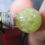 Miniature : Pendentif ampoule, Vesuvianite
