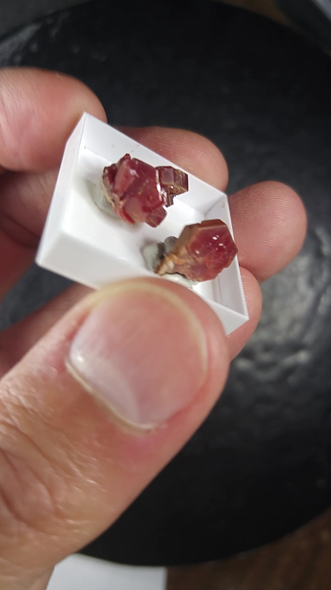 Vanadinite, Mibladen, Maroc