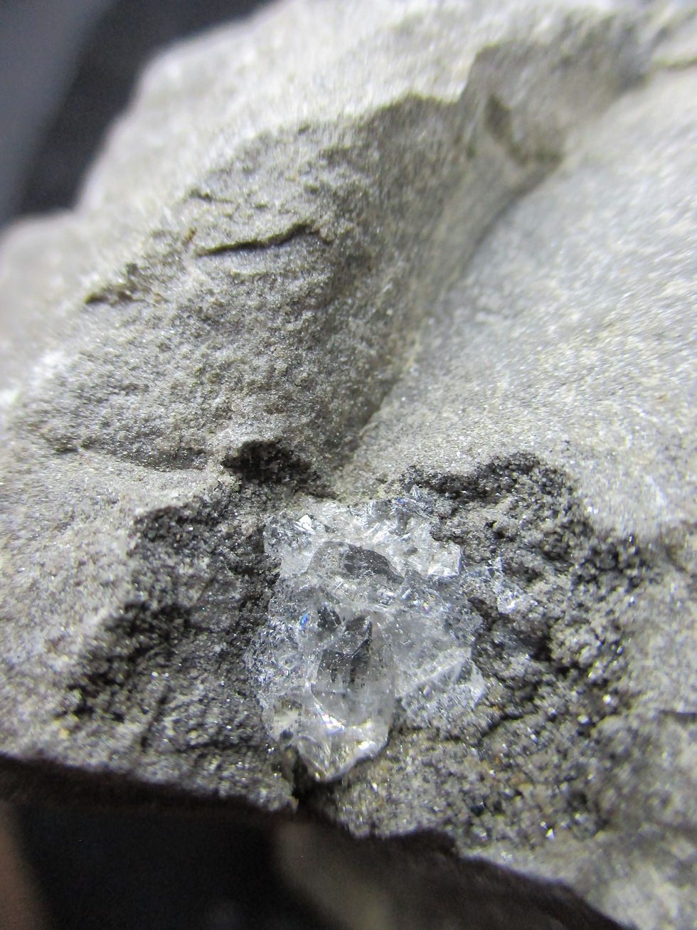 Miniature : Quartz diamant Herkimer, MIne Ace-of-Diamonds