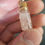 Miniature : Pendentif petite bouteille, Quartz rose