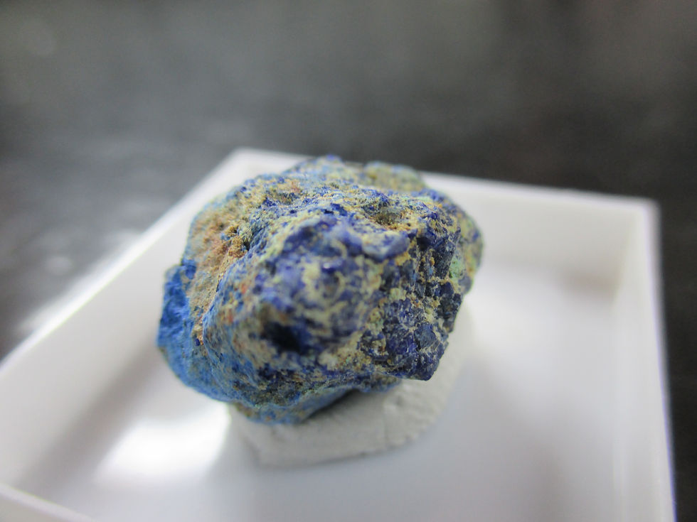 Miniature : Azurite, Florence, Arizona, U.S.A.