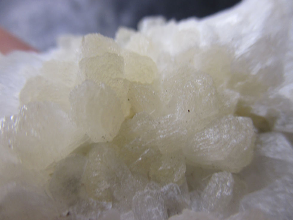 Miniature : Apophyllite et Stilbite, Black-Lake, Thetford-Mines, Québec