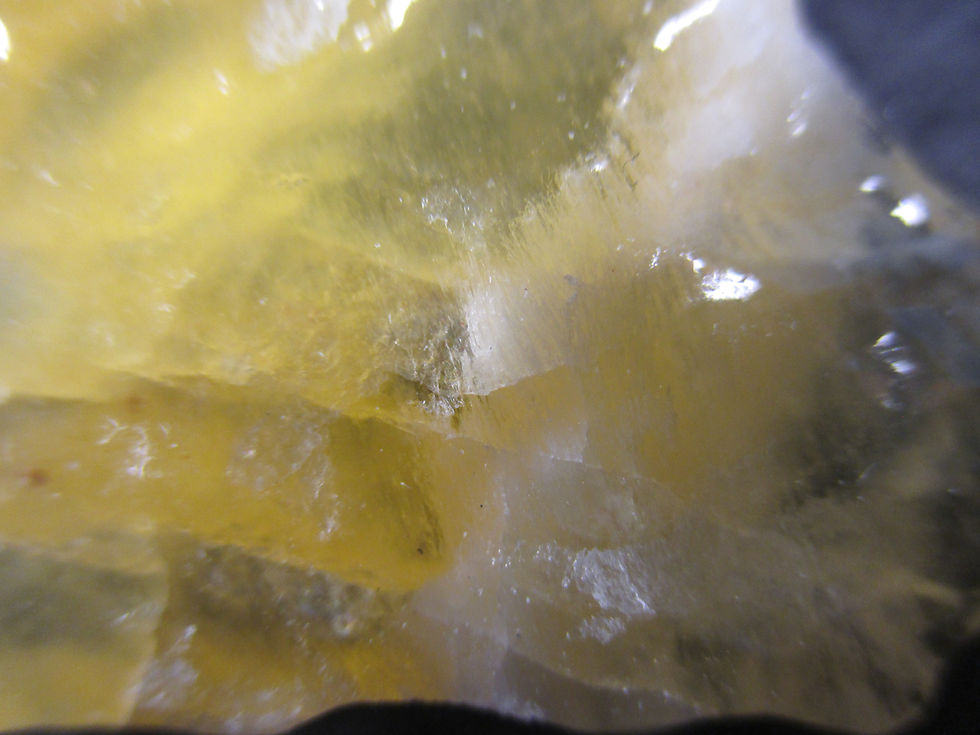 Miniature : Calcite orange, Mexique