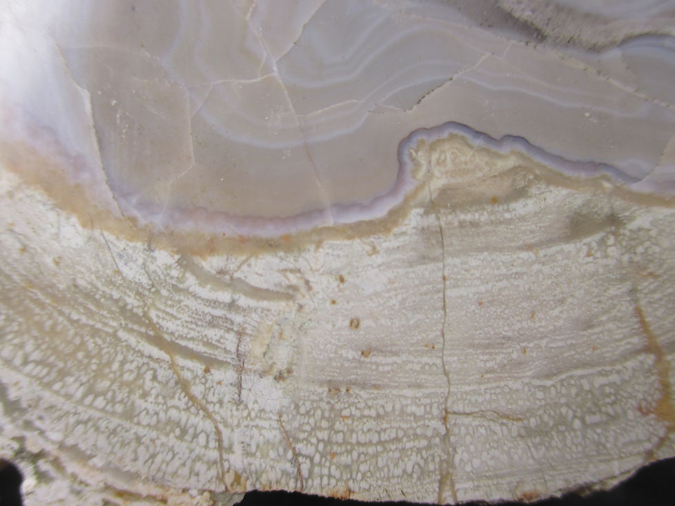 Miniature : Agate polie, Mont Lyall, Gaspésie, Québec