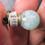 Miniature : Pendentif ampoule, Amazonite