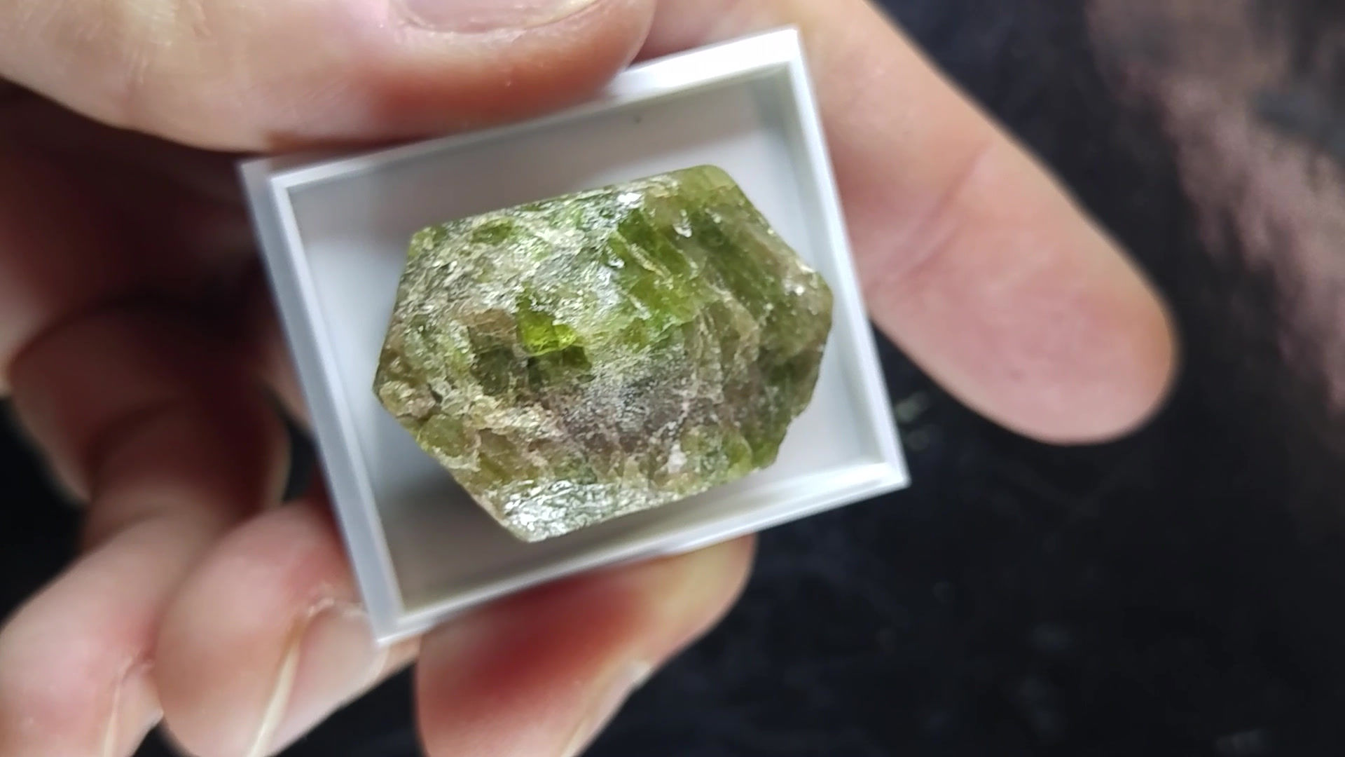 Apatite bi-terminée, Mine Yates, Outaouais