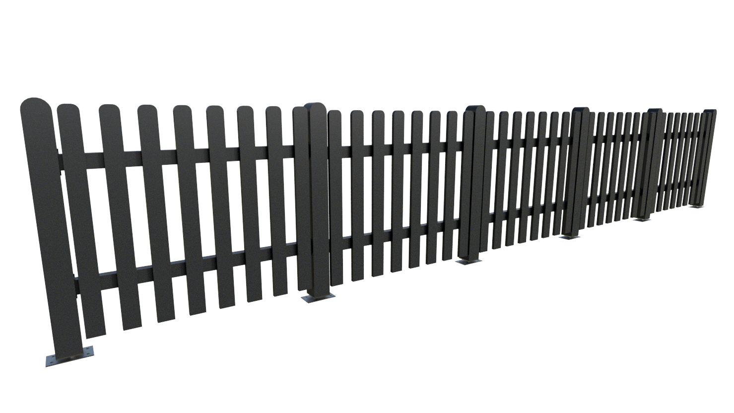 Vedação Jardim Plástico Reciclado