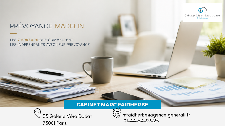 Les 7 erreurs que commettent les indépendants avec leur Prévoyance Madelin