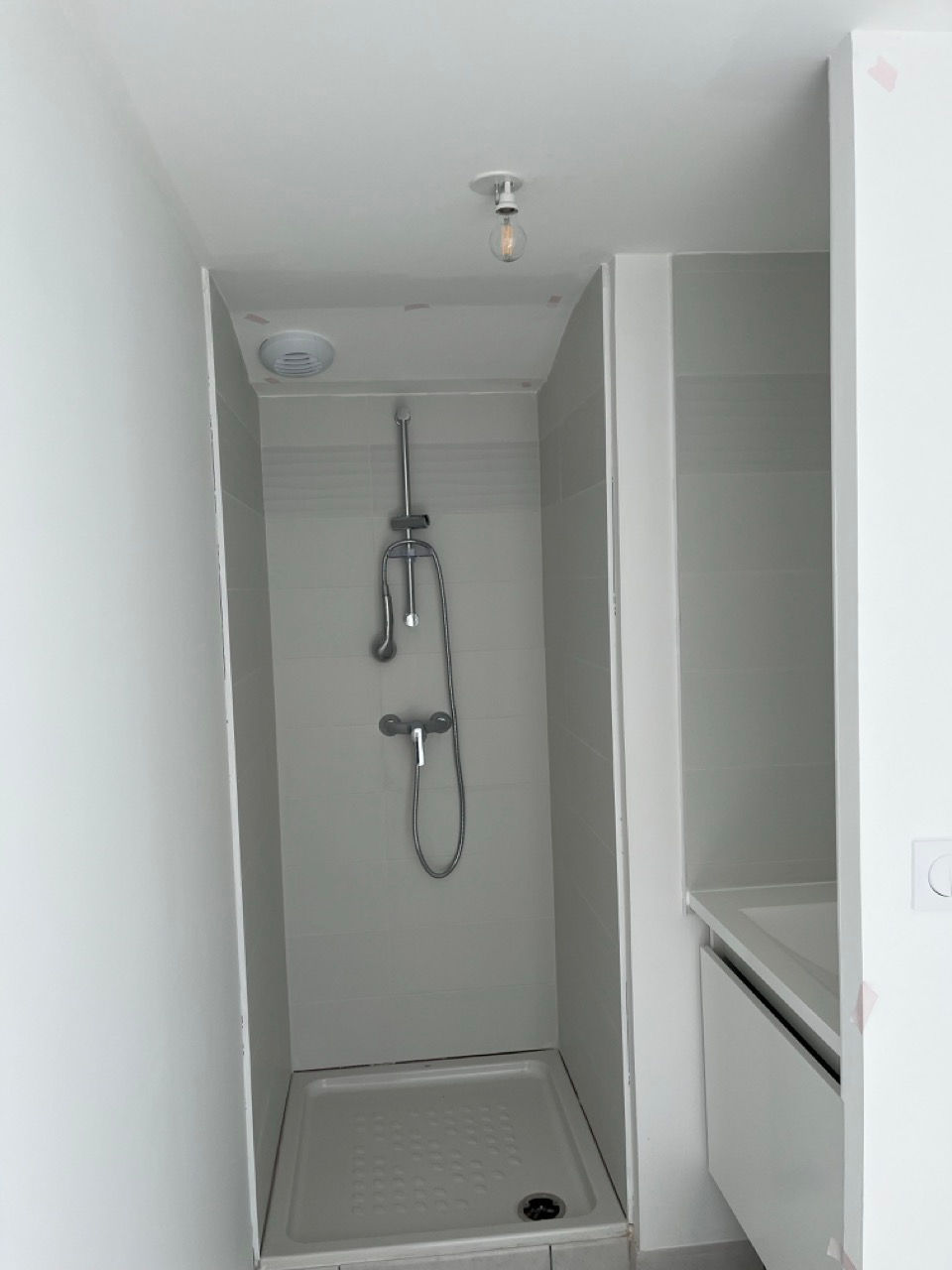 Eclairage de la douche 