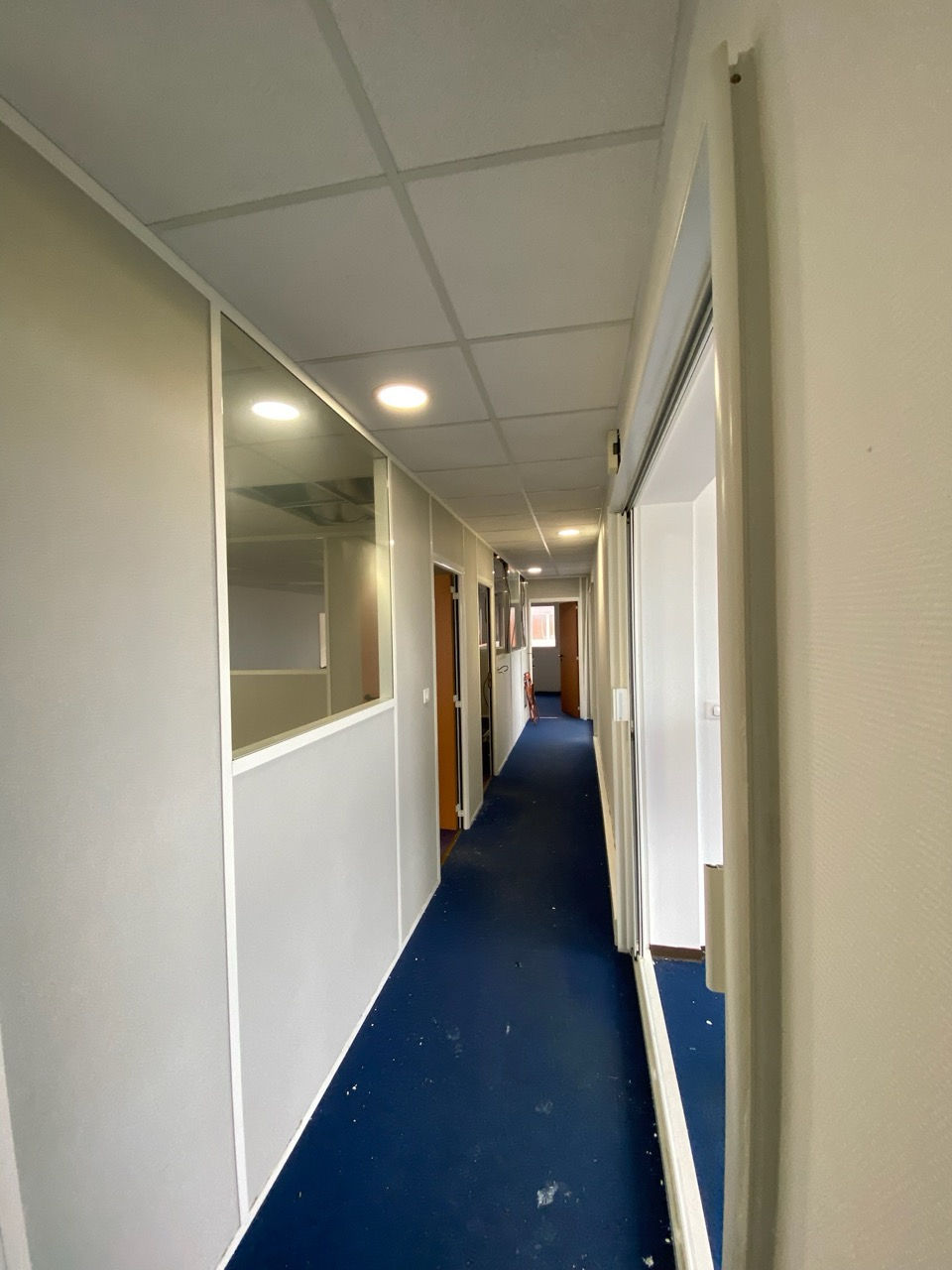 Installation de pavé Led.