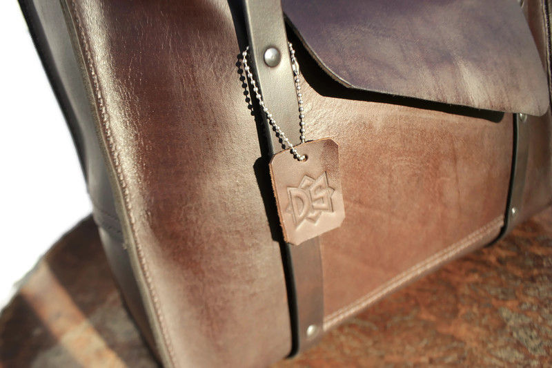Thumbnail: deadskin leather tote bag made in Melbourne