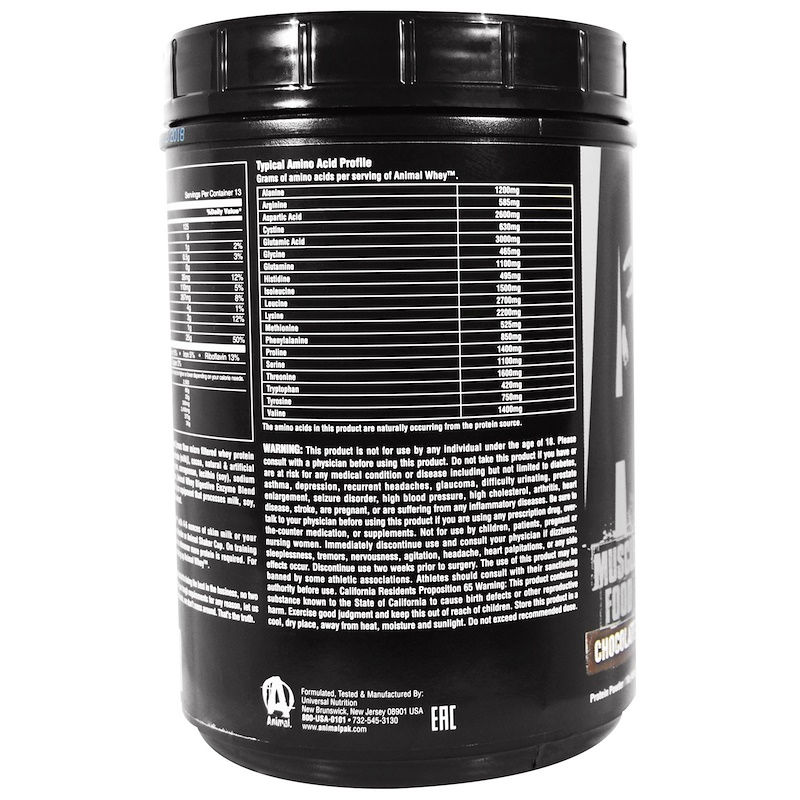 Thumbnail: Universal Nutrition Animal Whey Protein